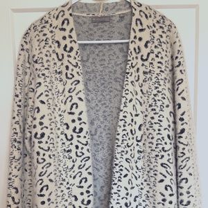 Evolution by Cyrus leopard cardigan